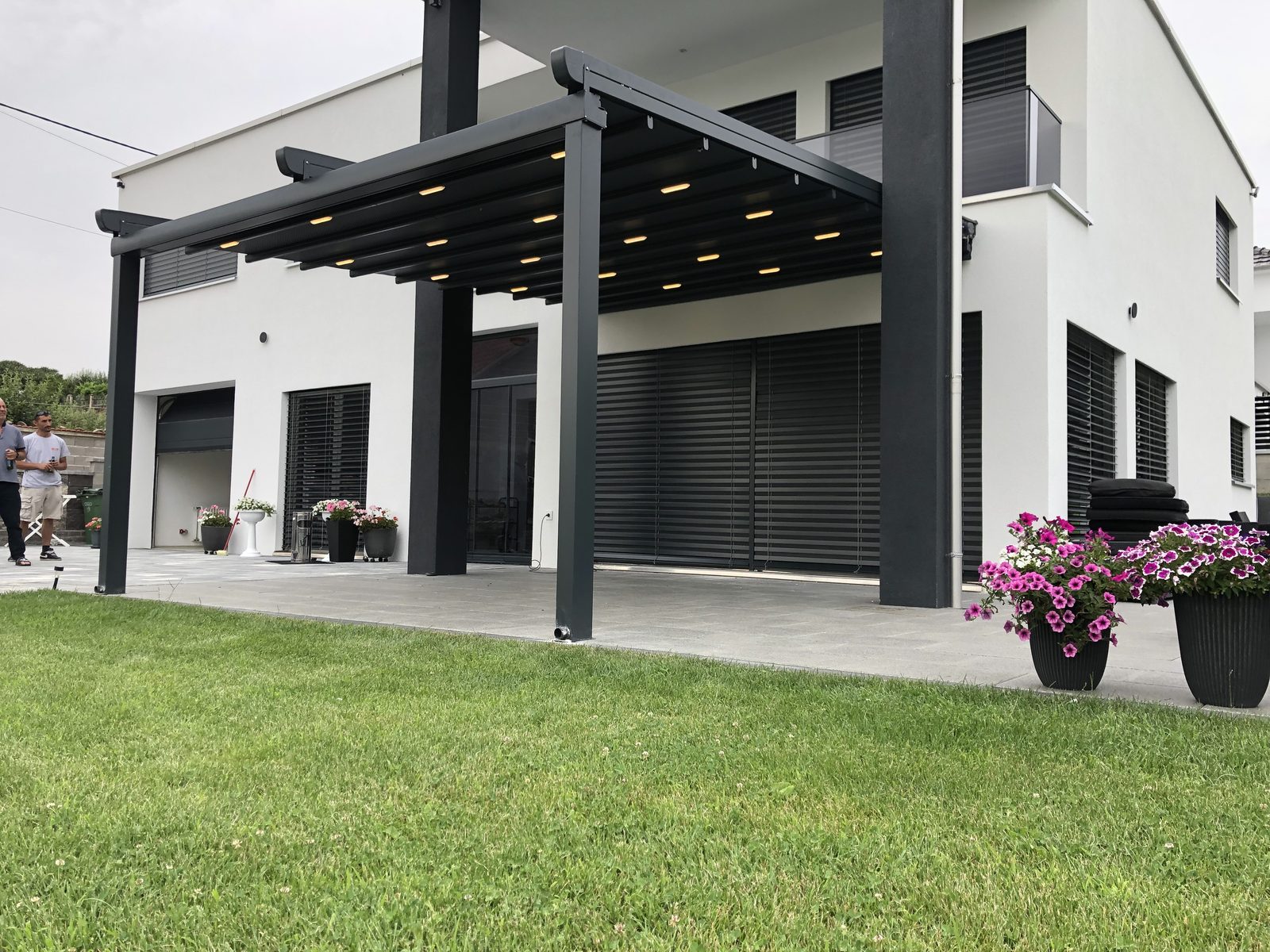 Pergola — instalim real