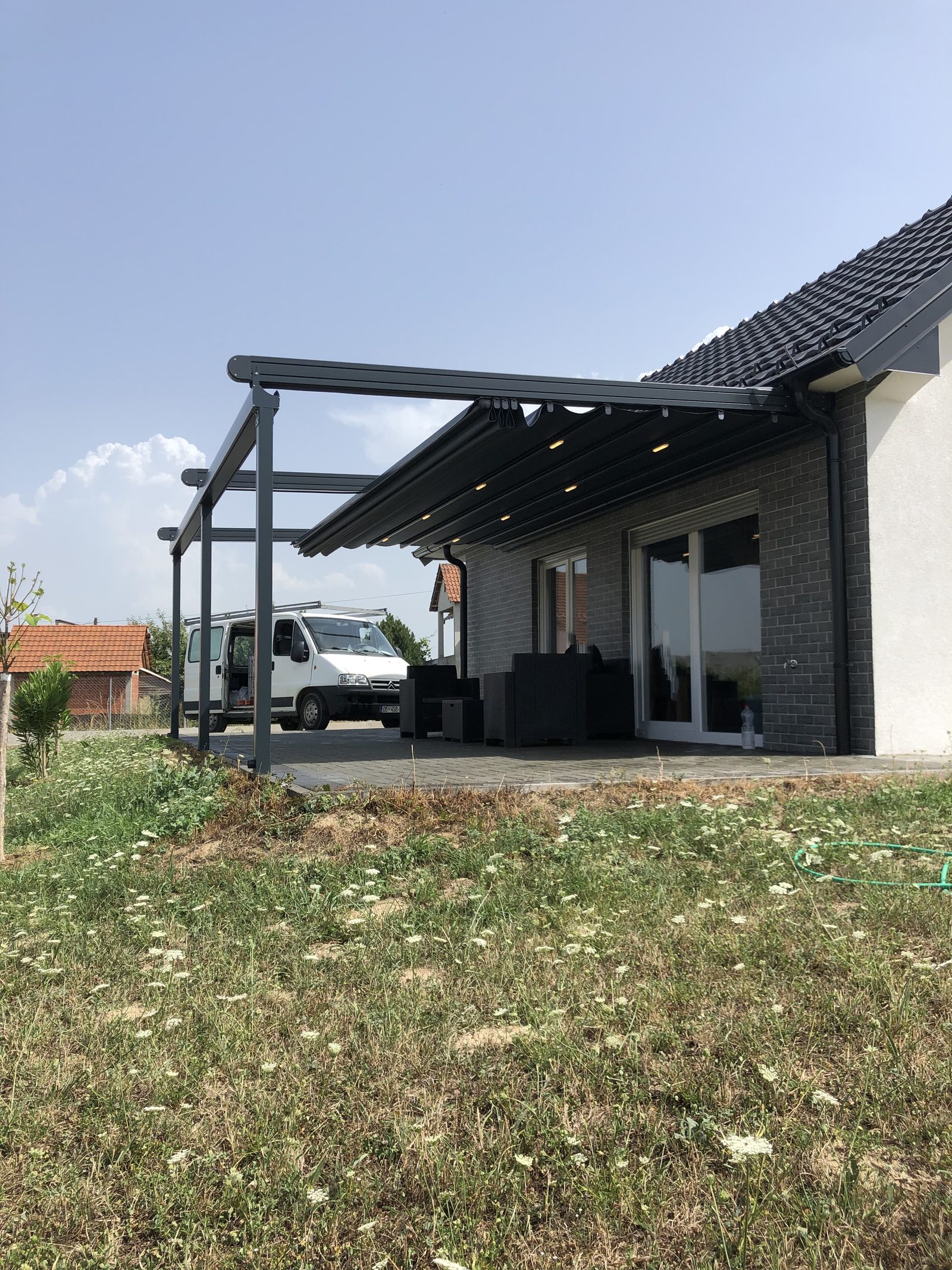 Pergola — instalim real